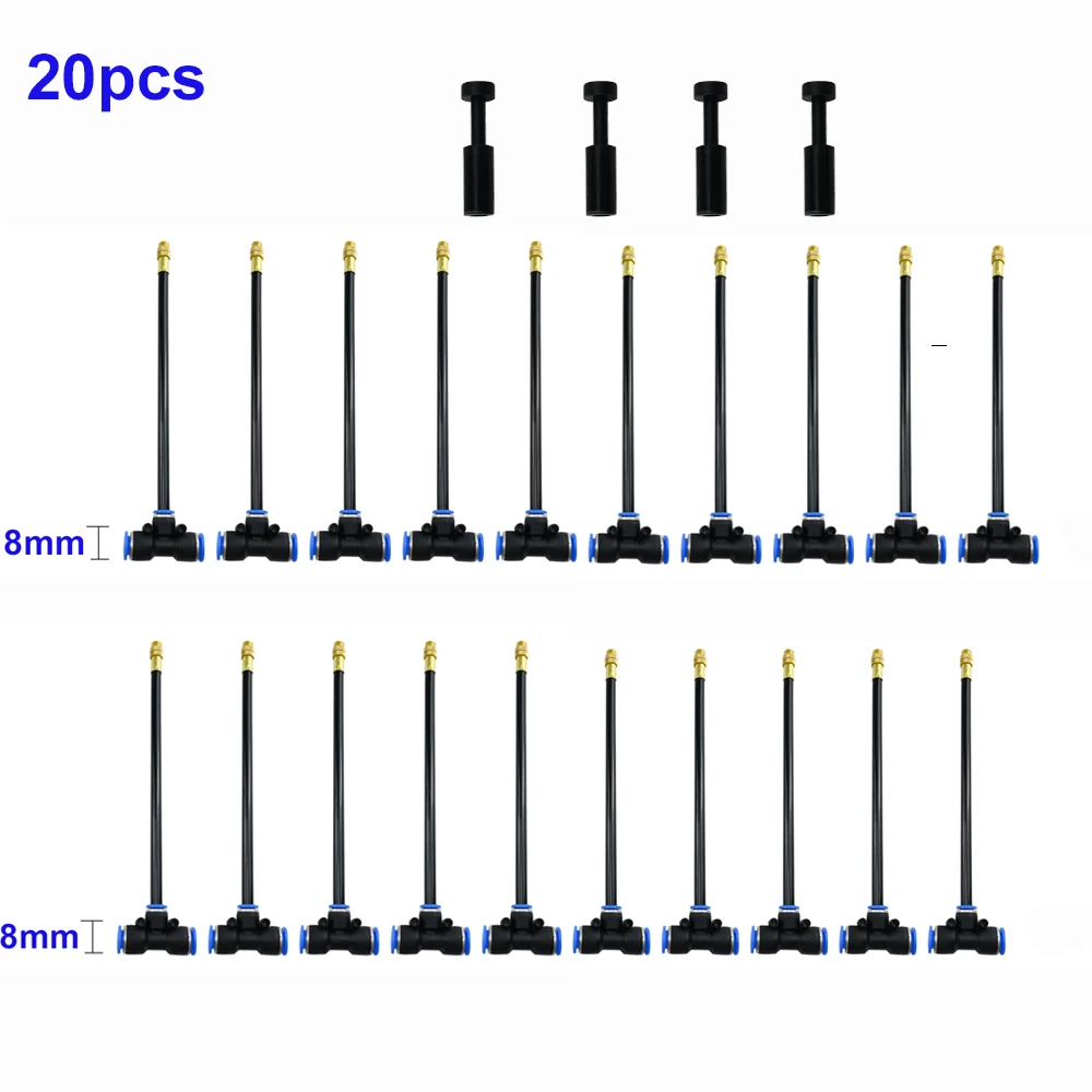 

ENTENCO свободно изгибающиеся распылители для полива 20-5 шт.