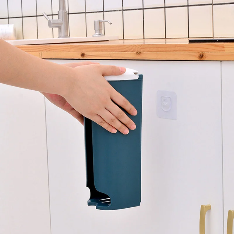 Мешок для мусора коробка хранения с перфорац Бесплатные кухонные откидная