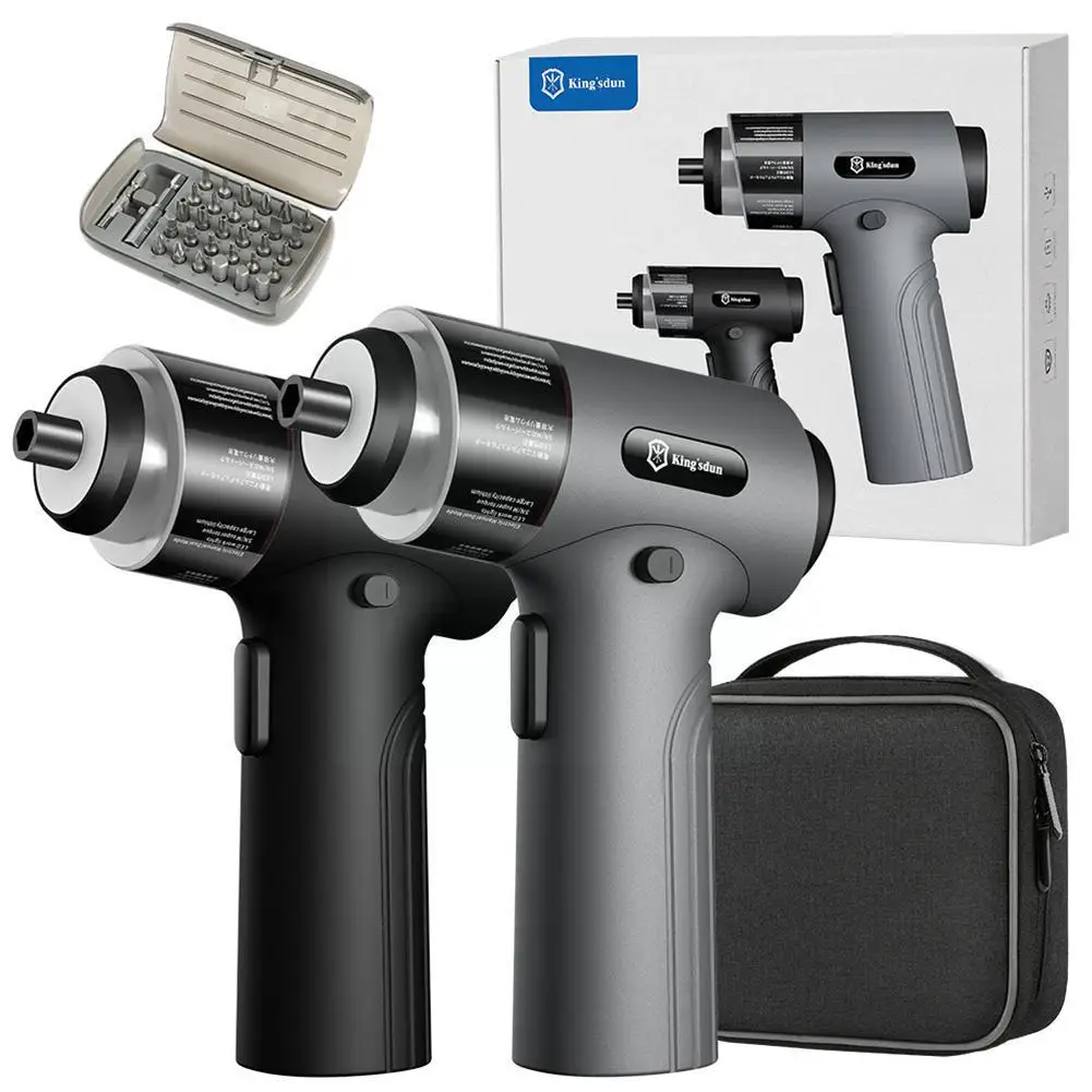 

35 In 1 Cordless Screwdriver Kit Electric Tools 3.7V Screwdriver Precision Rechargeable Electric Drill Lithium Electric Min K0S8