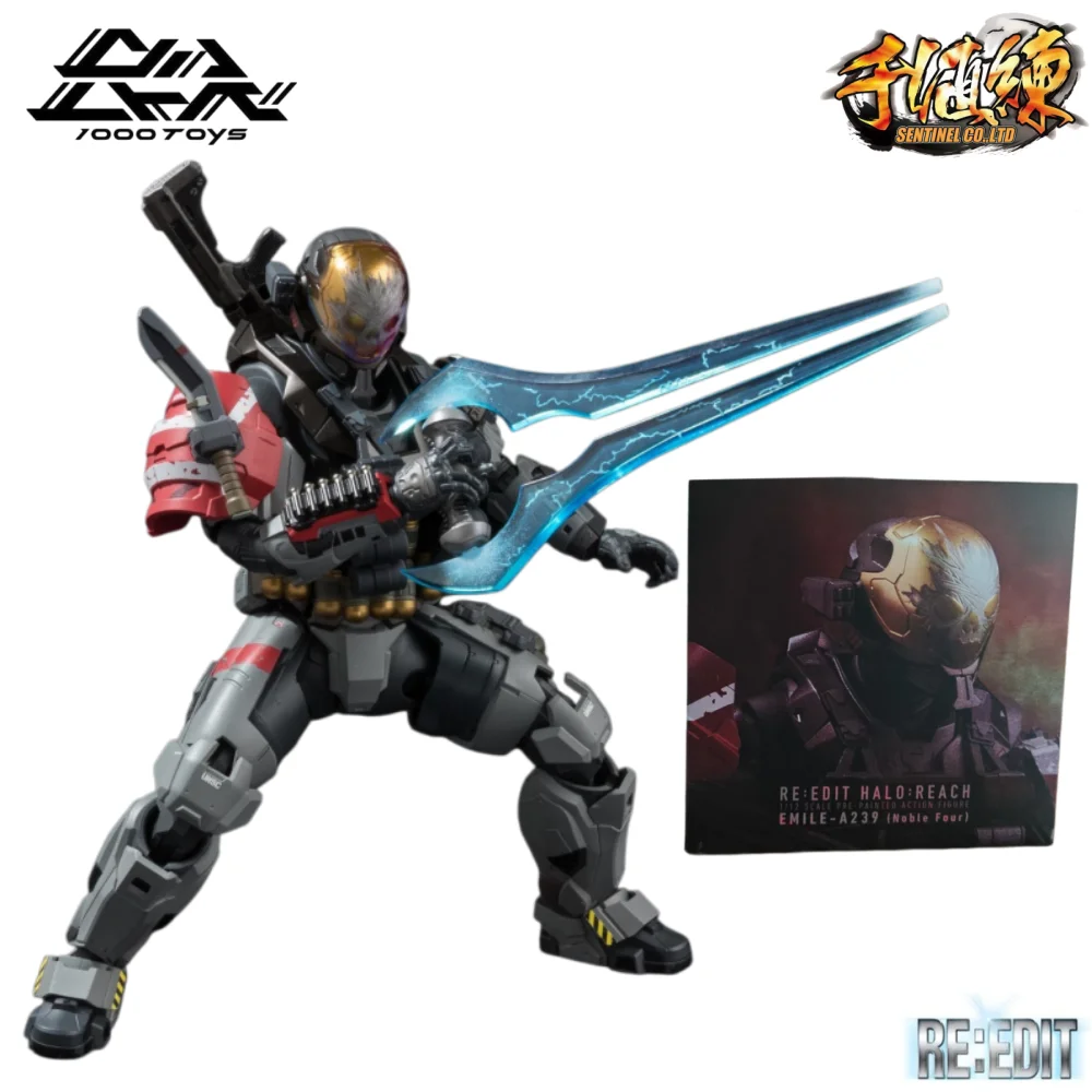 Фото 1000Toys RE:EDIT Официальный аутентичный продукт Noble Team One-Six с эксклюзивной версией, предварительно окрашенная фигурка в масштабе 1/12 №5