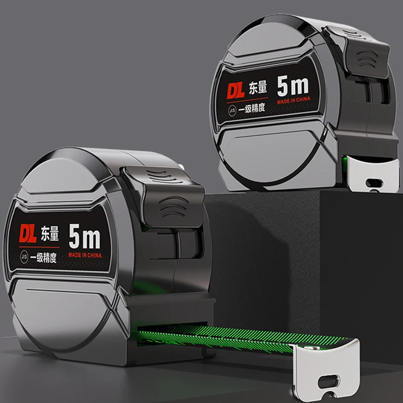 

5/7.5/10m Tape Measure Carbon Steel Anti-Corrosion Retractable Measuring Ruler Carpentry Measurement Meters