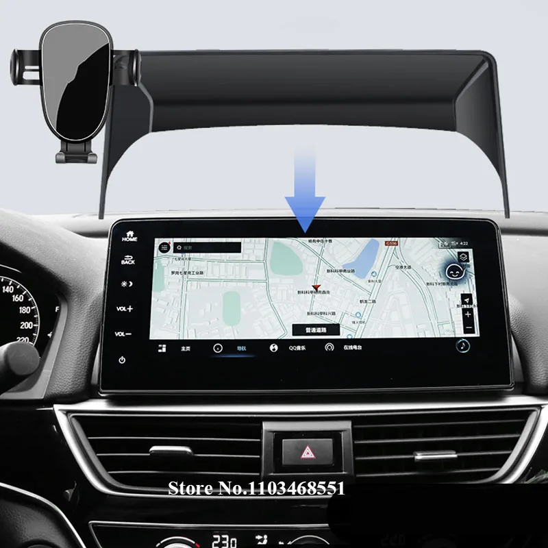 Для Honda Accord Civic 11 2023 2024 Автомобильный навигационный экран Держатель телефона
