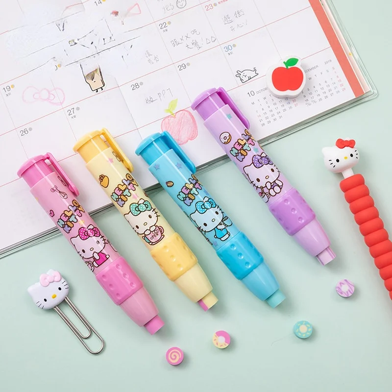 

Hellokitty Donut Eraser Cute Cartoon Hello Kitty Eraser Student School Supplies