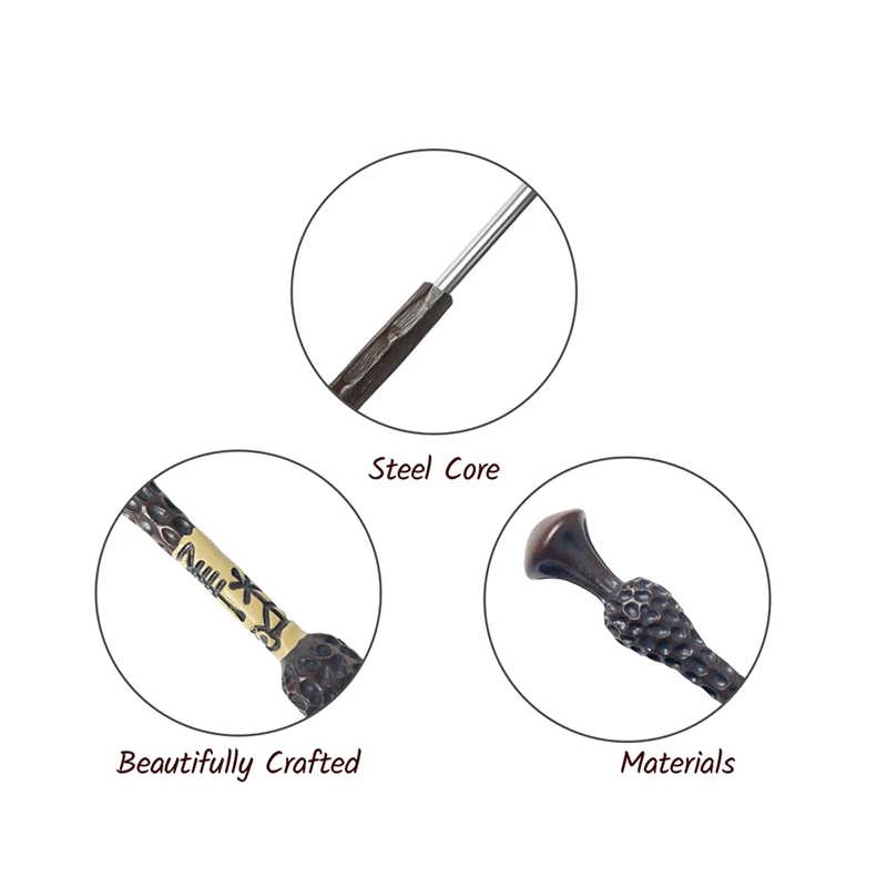 

Magic Wizard Wand Witchcraft Toy For Kids And Adults Sorcerer Collection Witch Costume Accessories Party Favors