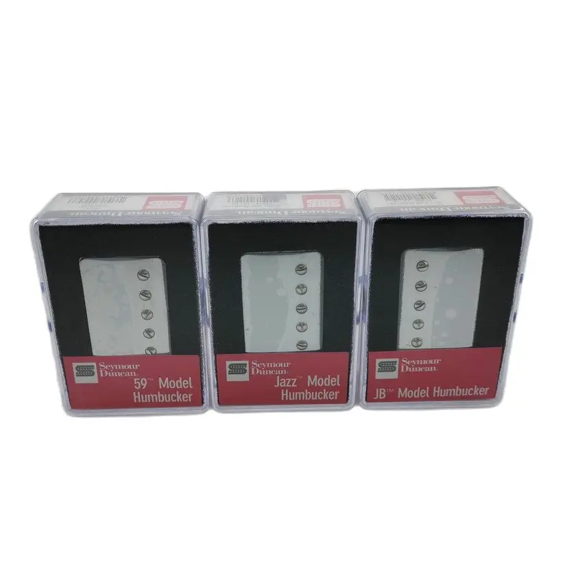 

Electric Guitar Pickups Seymour Cuncan Humbucker SH1n 59 Neck and SH-4 JB Bridge Pickups 4C Zebra Color