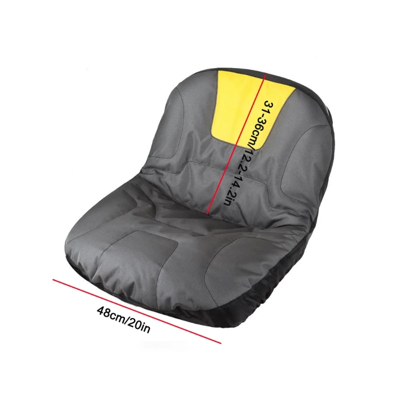 

Tractor Seat Cover Universal Size Replacement Lawn Riding Mower Waterproof Dustproof Oxford Cloth Chair Protector Drop Shipping