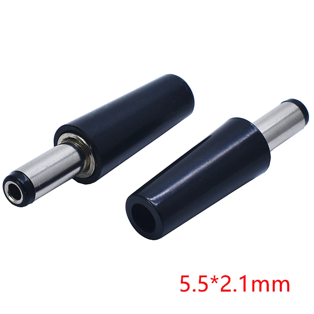 

5 шт. штекер постоянного тока 3,5x1,3 мм 5,5x2,1 мм 5,5x2,5 мм адаптер для зарядки паяных вилок с замком разъем постоянного тока