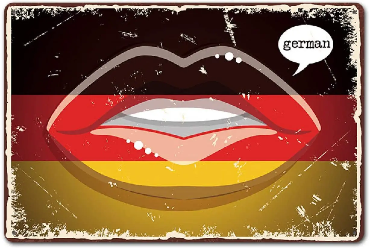 

Red Lips Tin Sign Art Painting Metal Iron Craft Hanging Signs For Bar Cafe Modern Home Decoration Retro Plate 12*8 Inch