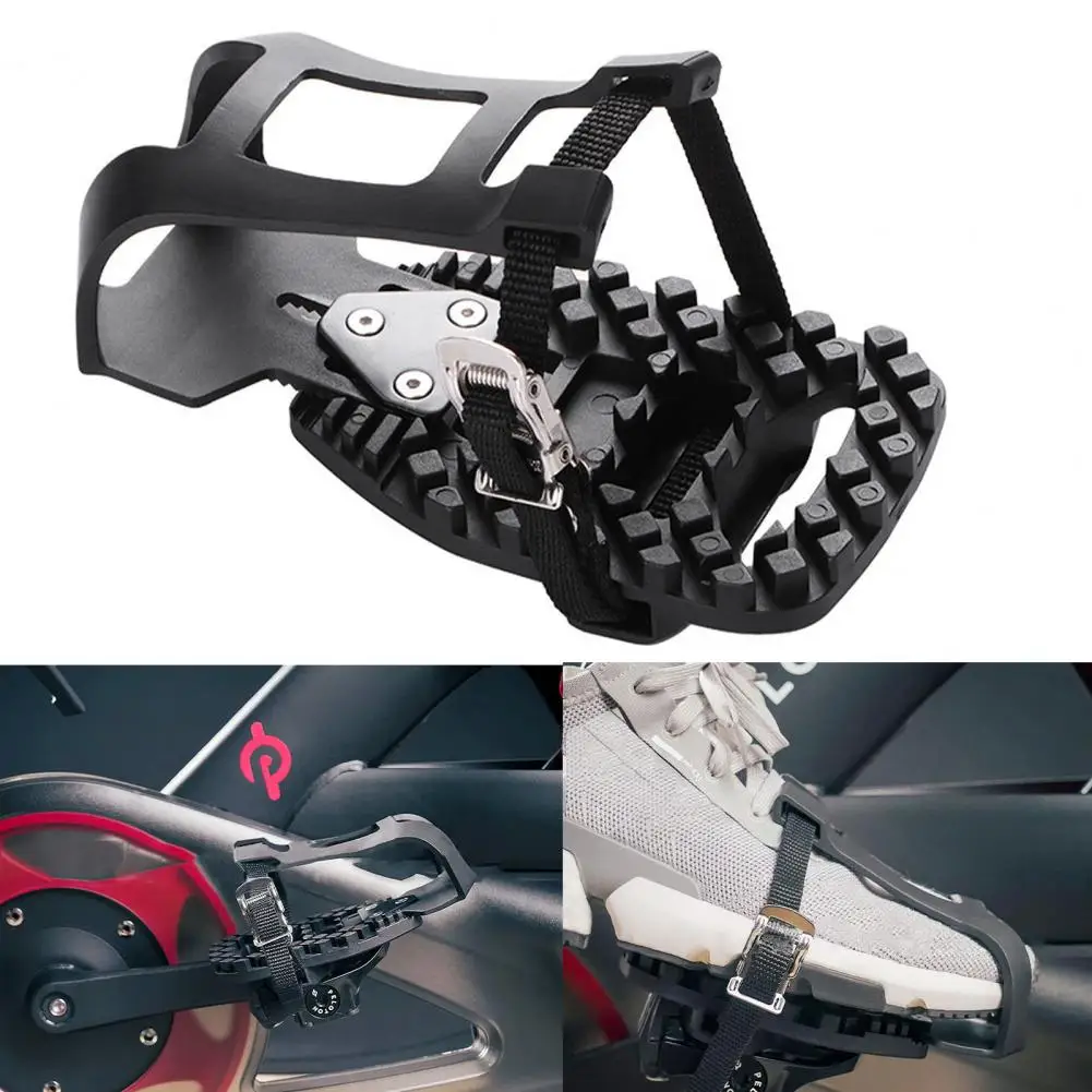 

1Pair Bike Pedal Adapters Anti Slip Wear Resistance Accessory Bicycle Pedals Toe Clips Cage Heavy Duty Bicycle Toe Clips