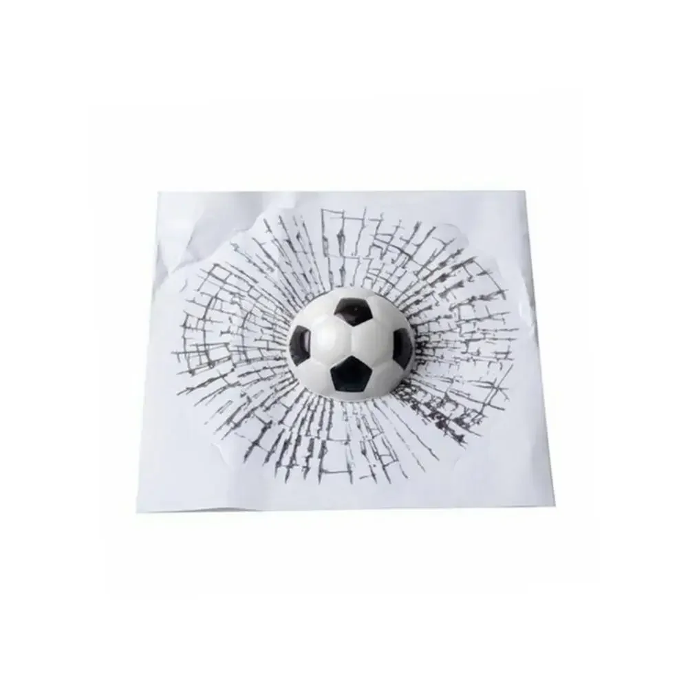 

Наклейка на автомобиль, стикер с шариками, 3D наклейка на стекло, самоклеящаяся наклейка, Стайлинг автомобиля, бейсбол, футбол, теннис, разбитое искусство