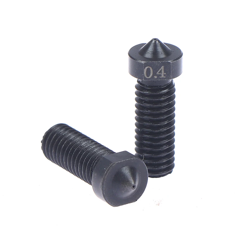 

Формовочные сопла из закаленной стали 0,4/1,75 мм, J-head, запчасти для 3D-принтера, износостойкие, высокотемпературные аксессуары для 3D-принтера