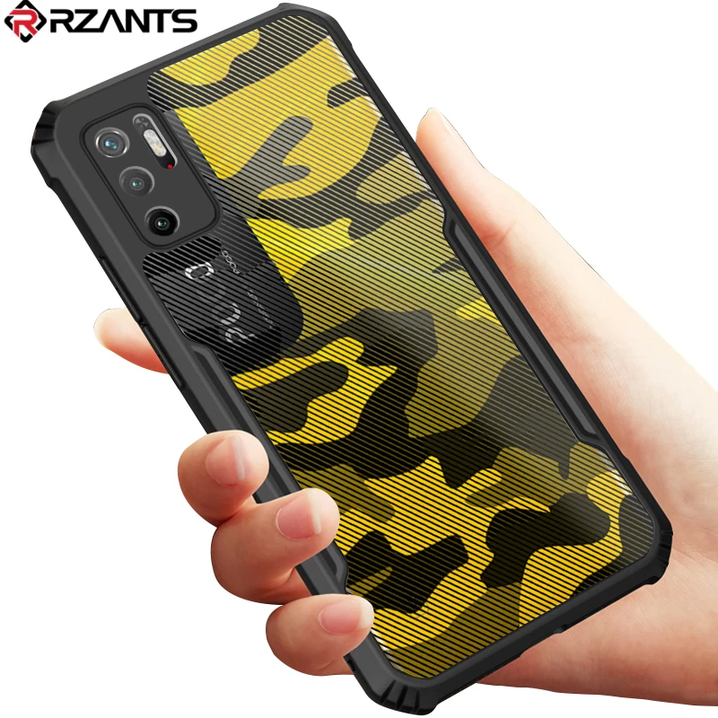 

Rzants For Xiaomi POCO M3 M4 Pro Xiaomi Redmi Note 10 10S Redmi Note 10 Pro Max 4G 5G Case Hard Camouflage Shockproof Slim Cover