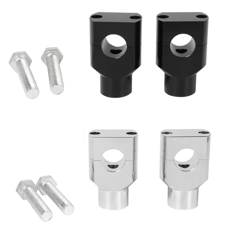 

22mm 25mm Motorcycle Handlebar Risers Motocross Heightening Clamp Mount Adapter Drop Shipping