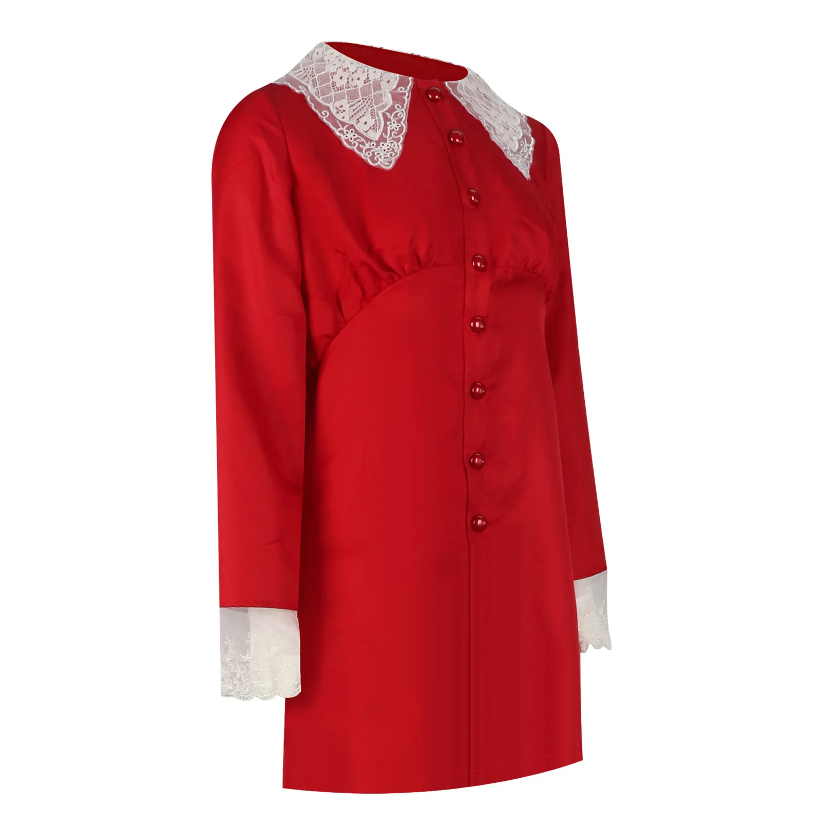 Аниме Сабрина Косплей Приключение Платье Костюм С Длинными Рукавами Красное