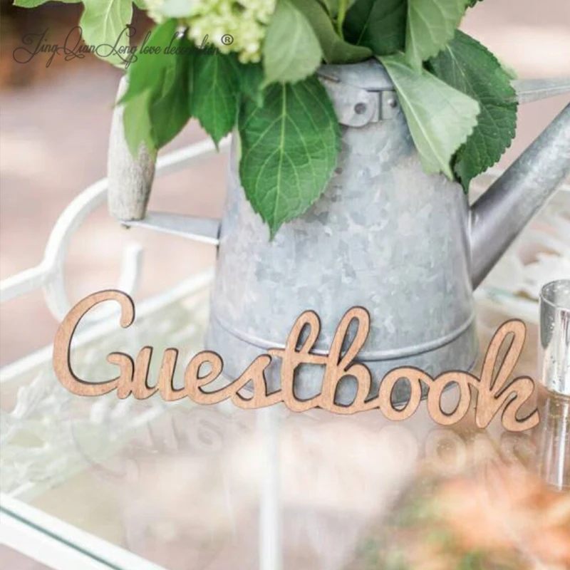 

Гостевая книга для свадьбы или вечерние ринки-фотообои для украшения приема, деревянный стиль в деревенском стиле