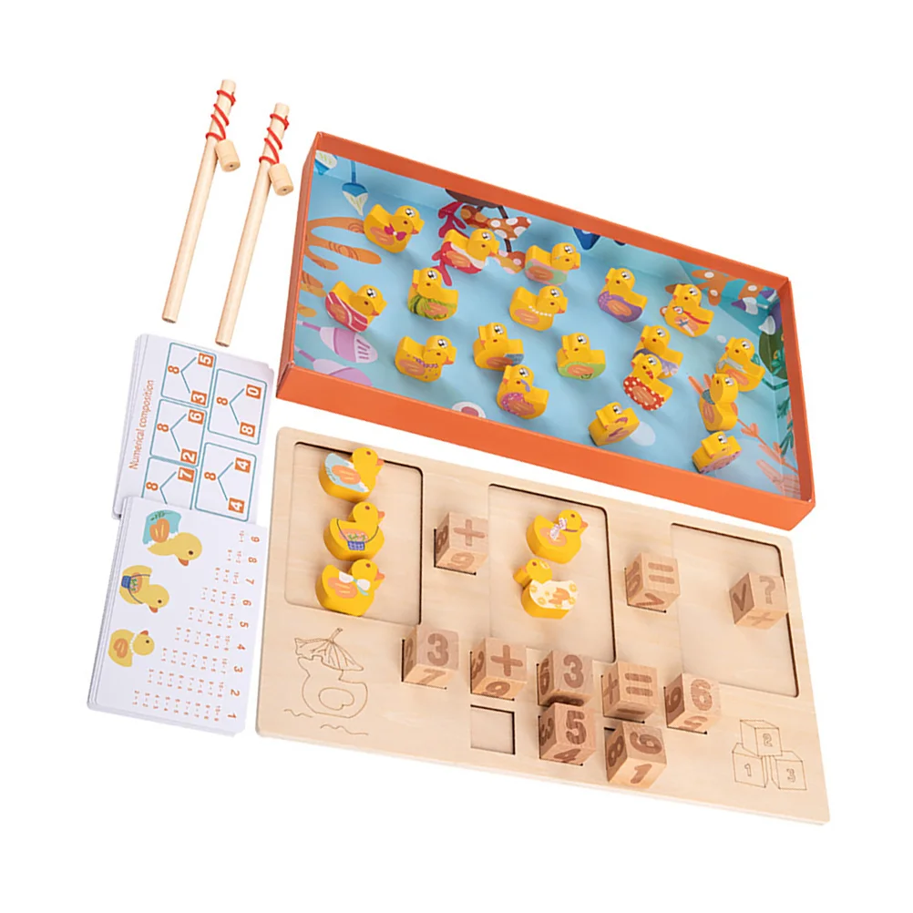 

Fishing Toyswooden Games Kids Game Sorting Counting Fish Magnetic Board Bead Puzzles Children Educational Catchingduck Learning