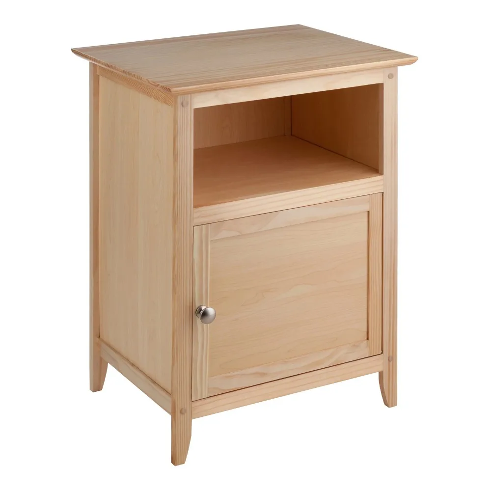 

Wood Henry Nightstand, Accent Table furniture bedroom bedside table