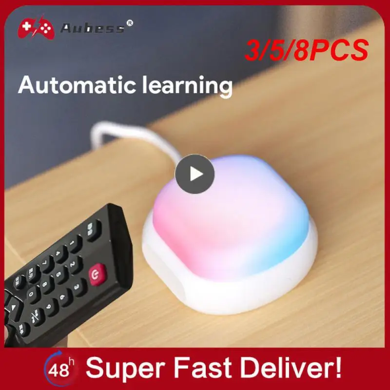 

3/5/8PCS Diy Smart Home Wifi Remote Controller Universal Wireless Rf Atmosphere Lamp Tuya Smart Home Rgb Infrared Light