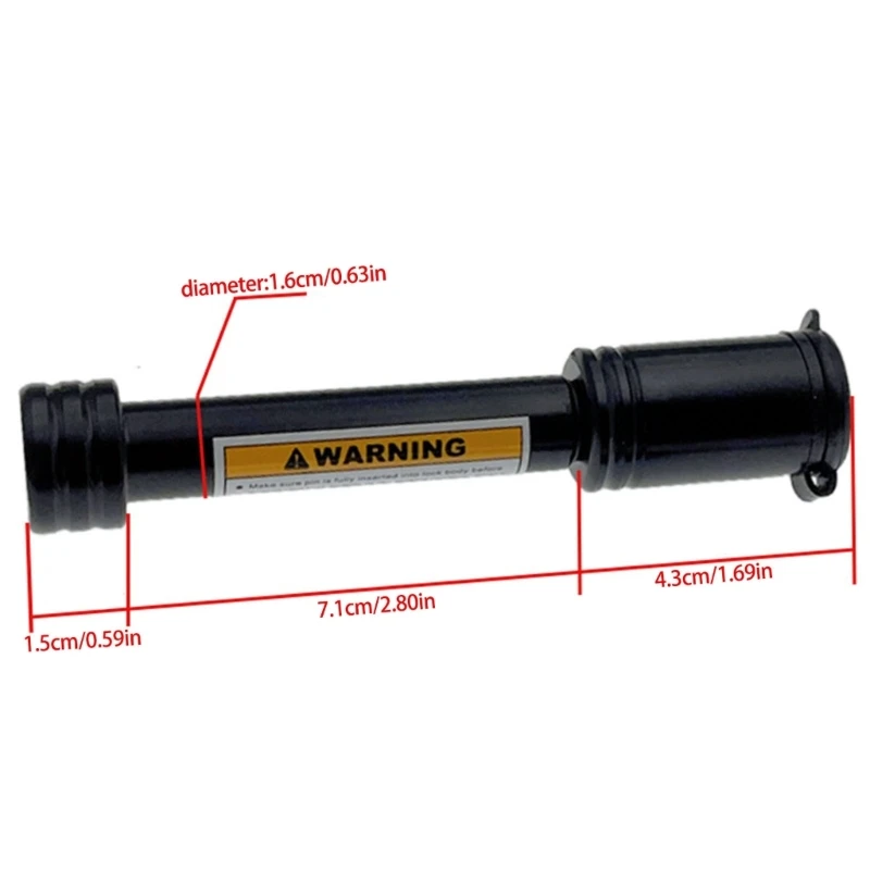 Модернизированный замок для прицепа американского типа блокировка 5/8 дюйма