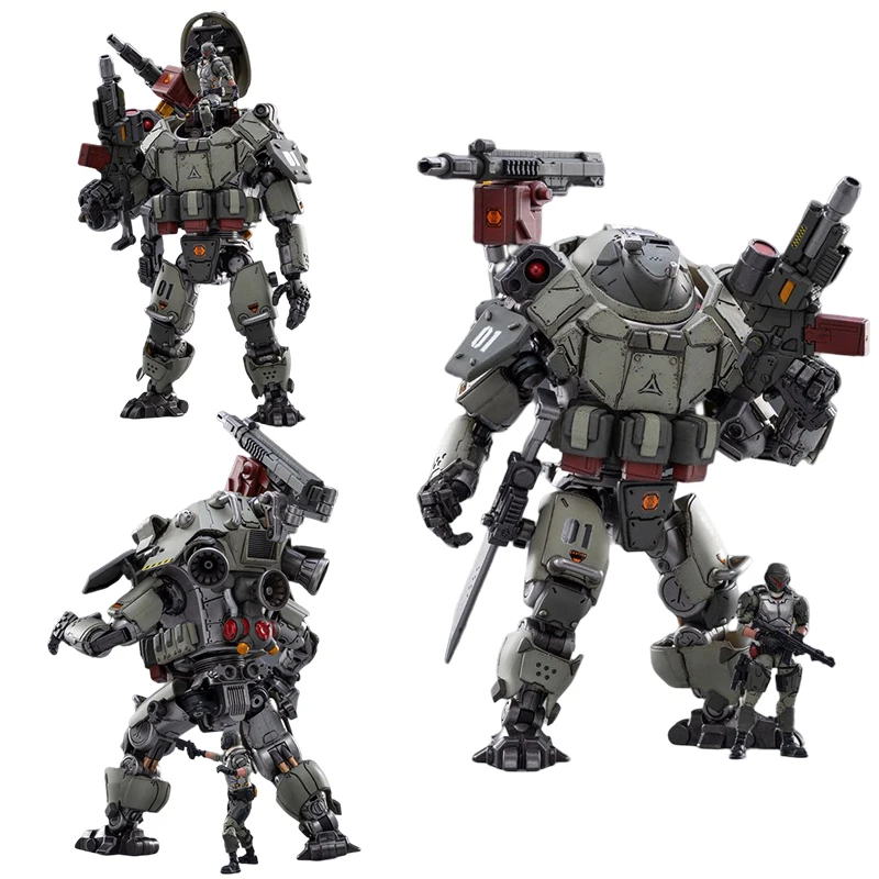 

Genuine faint source Warhammer 40K Assault Combat Mech Anime Action Figures Toy For Boys Christma Collectible Model For Children