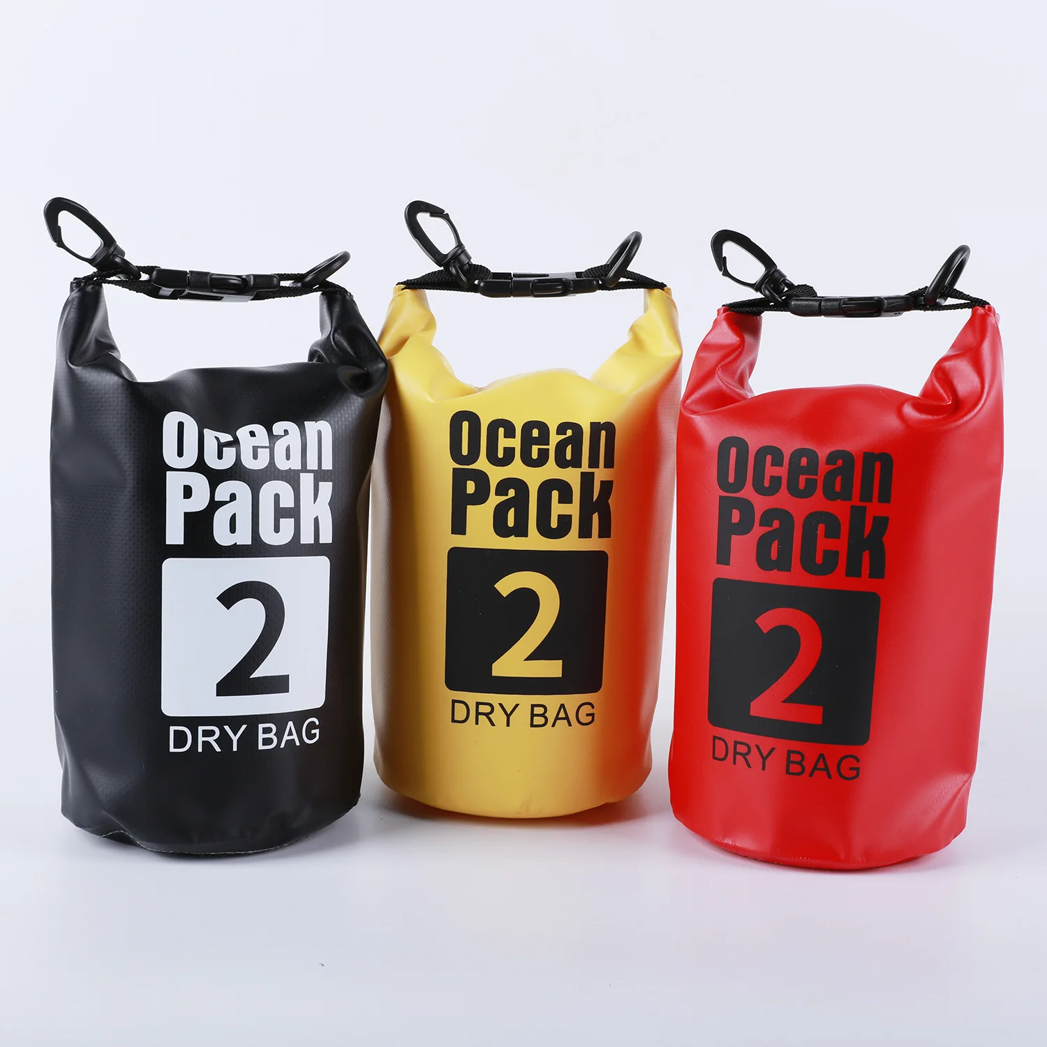 PVC Outdoor Diving Foldable Storage Waterproof Dry Bag Pack Sack Swimming Rafting Kayaking River Trekking River Ocean Backpack