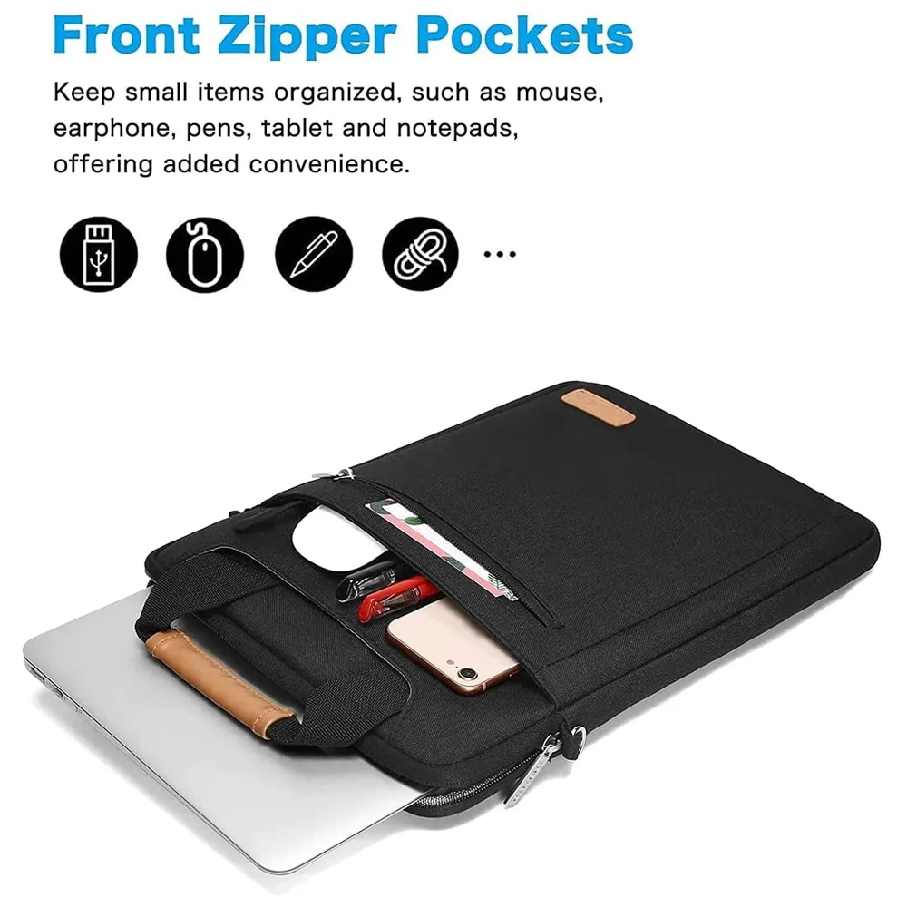 Многофункциональная сумка для ноутбука с ручкой мессенджер на плечо 13 14 15 6