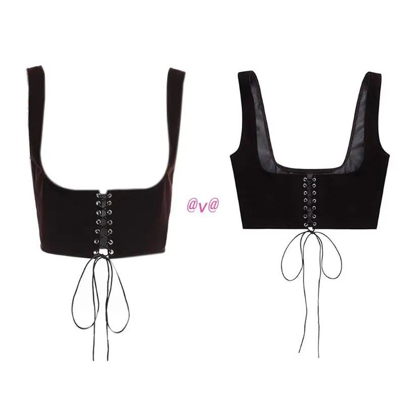 

Women Elastic Underbust Corset Bustier Waist Training Cincher Adjustable Corsets