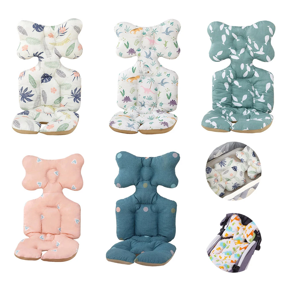 

Baby Stroller Cotton Seat Cushion Infant Electric Car Pad Thickened Warm Mat Children's Dining Chair Universal Seat Accessories