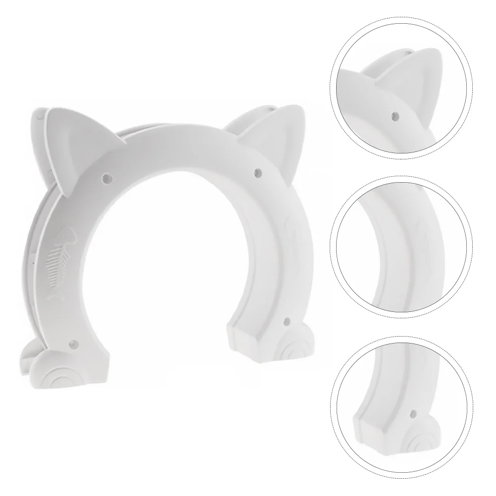 

Creative Cat Door Interior Door Kitty Portal Pass Pet Plastic Door Pet Supply