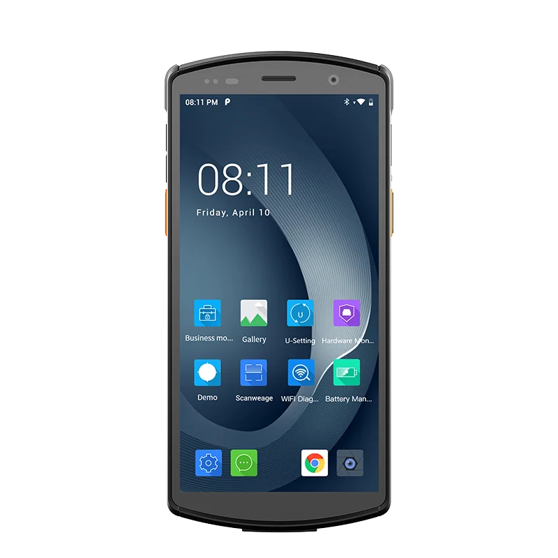 Фото DT50D Android 9.0 Прочный КПК Сканер штрих-кода Промышленный 4G Мобильный компьютер Ручной терминал считыватель идентификаторов №5