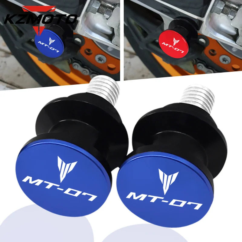 

Motorcycle Accessories CNC Swingarm Spools Stand Screws Slider 6MM For YAMAHA MT-07 MT-09 FZ07 FZ09 FJ09 07 TRACER 700GT/900GT