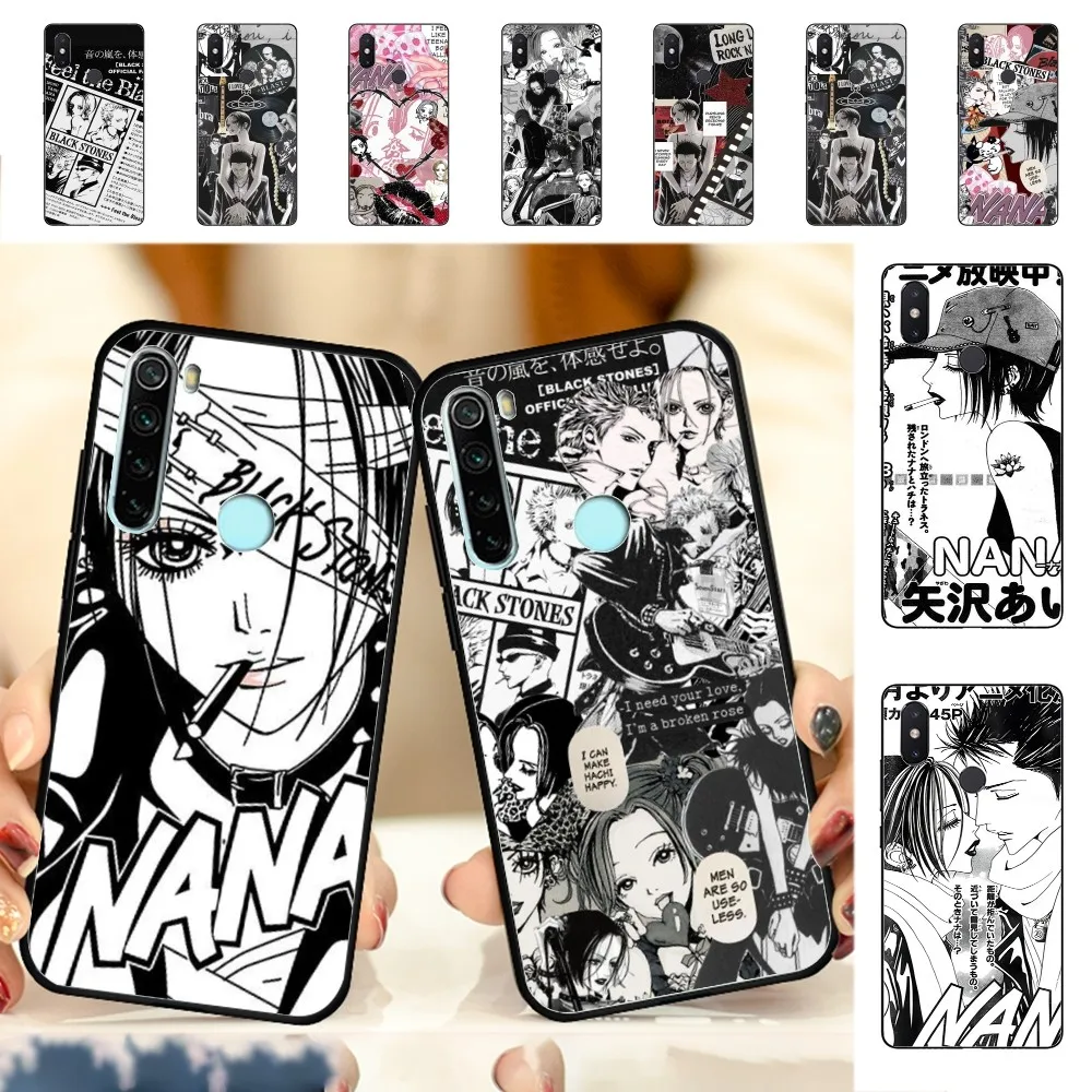

Anime NANA Phone Case For Redmi Note 4 X 5 A 6 7 8 Pro T 9 Pro 9S 10 Pro 11 Pro 11S 11Epro PocoM3pro