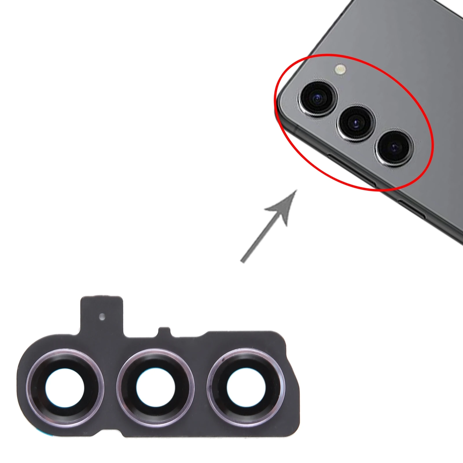 

Для Samsung Galaxy S23 SM-S911B оригинальная крышка объектива камеры