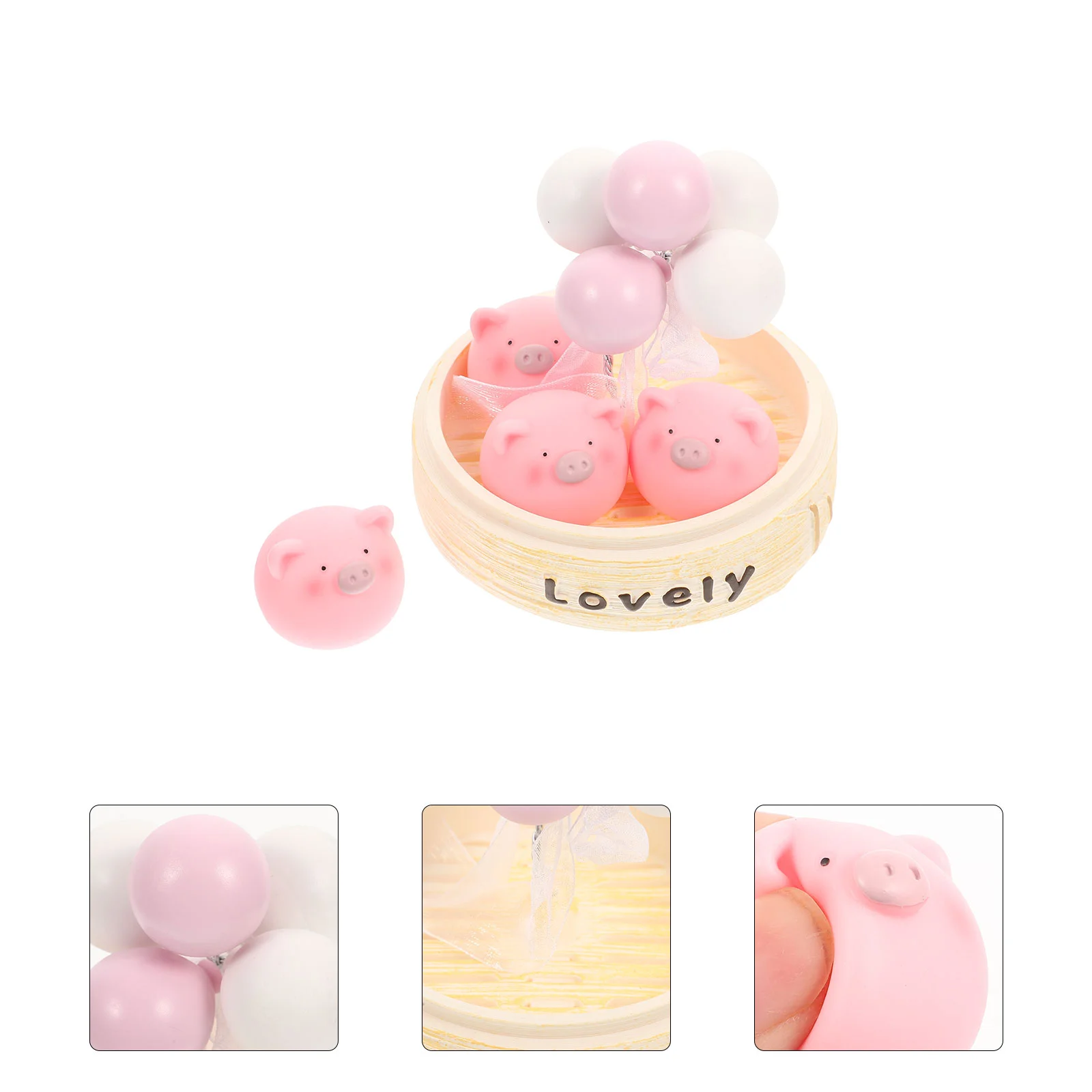 

Animal Car Dashboard Figurines Ornament Miniature Statue Toycute Decoration Desk Decorations Sculpture Decor Figures Garden