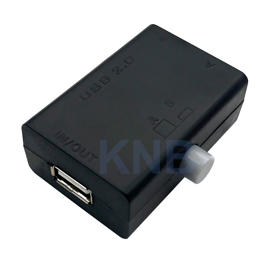 Новинка совместное использование USB коммутационная коробка концентратор 2 порта