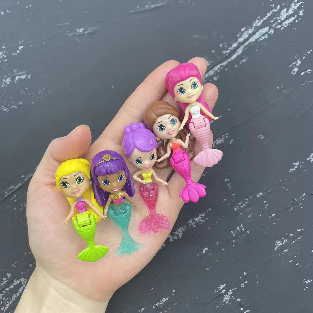 

10Pcs Cute Mini Mermaid Dolls Kids Surprise Birthday Gifts Ocean Sea Pets Toy Baby Shower Wedding Party Girls Favor Souvenirs