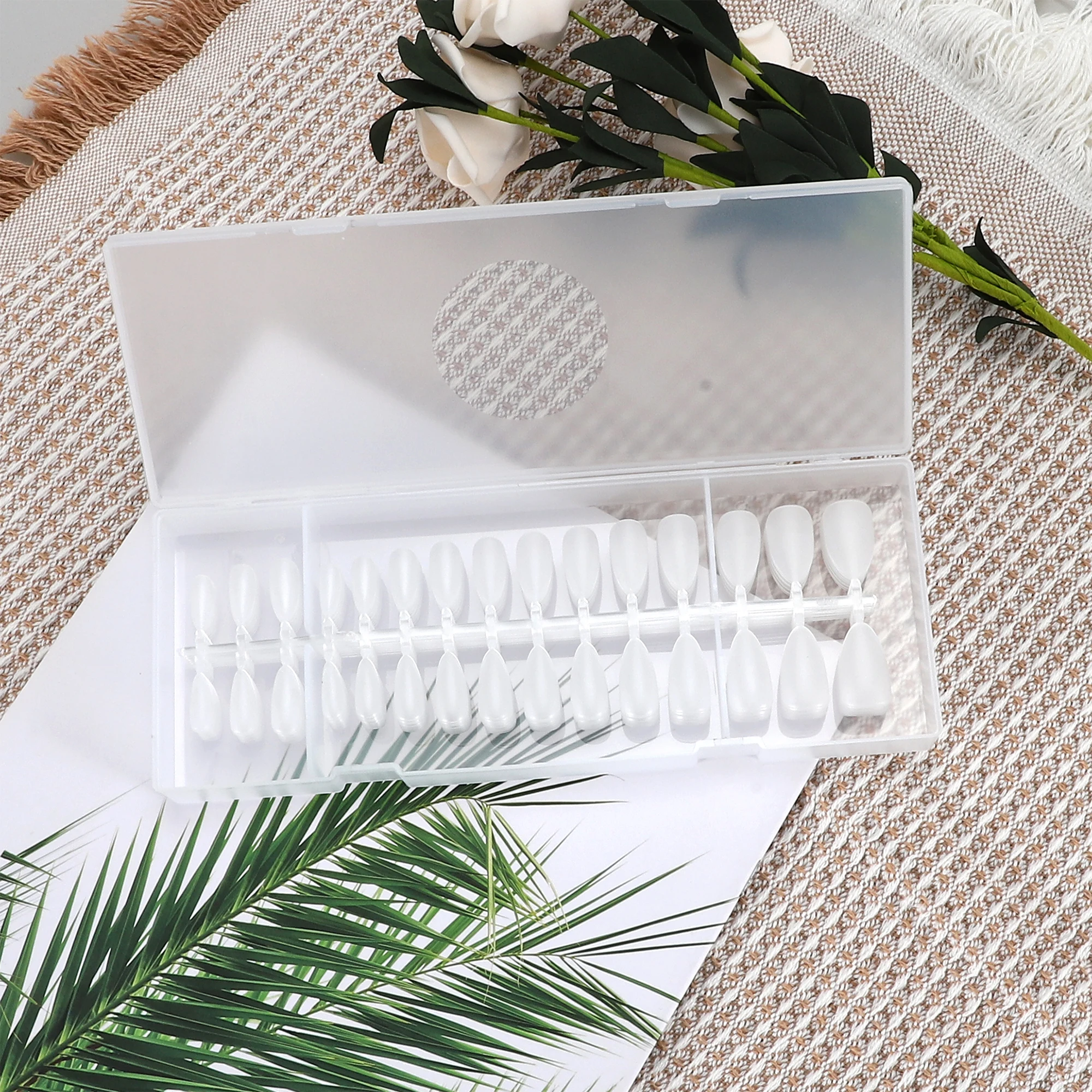 Женские накладные ногти VOCOSTE повседневные матовые с полным покрытием базовое