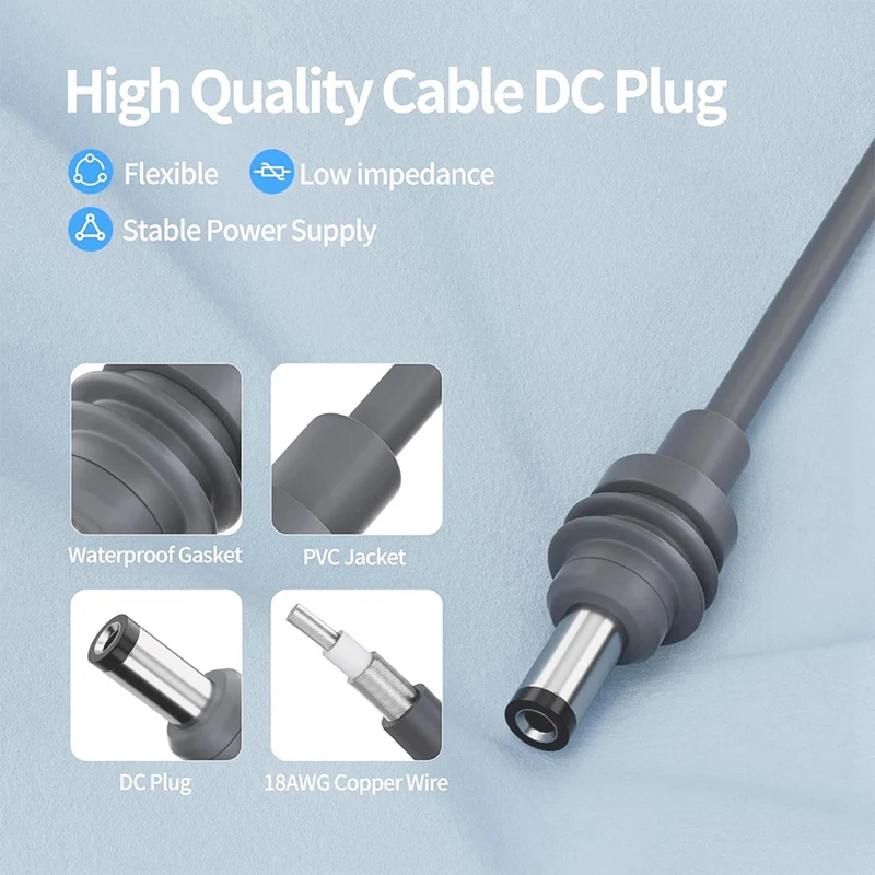 Для Starlink Mini кабель питания автомобильный адаптер прикуривателя с USB портом Type-C и