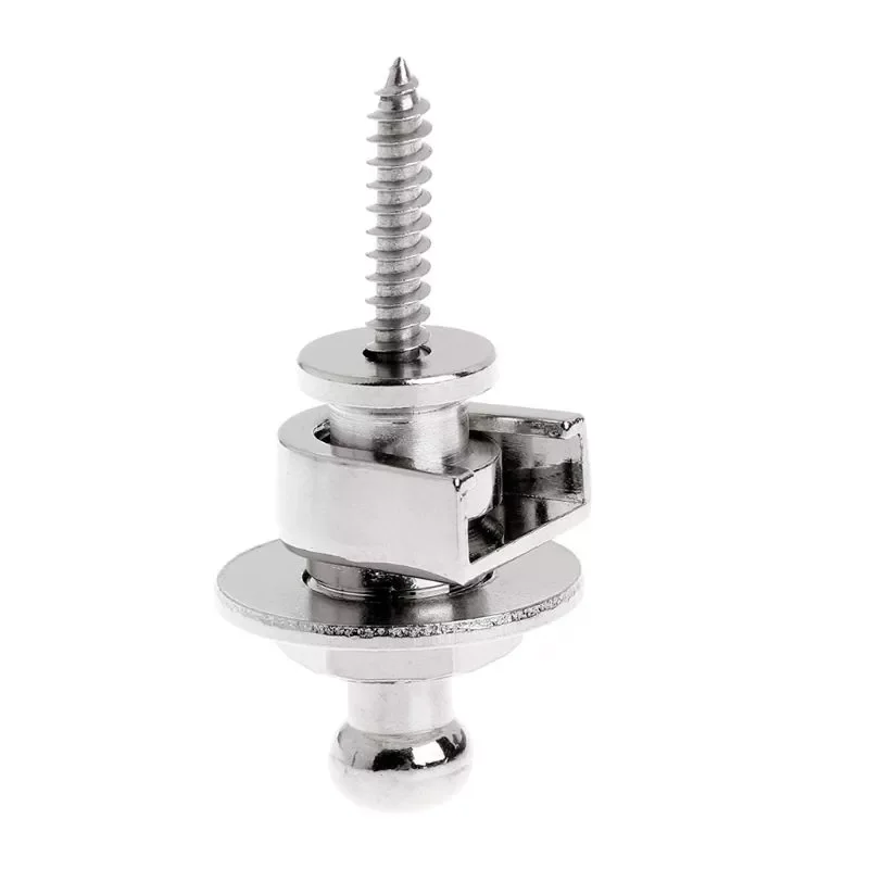 

High Quality Guitar Chrome Bass Round Head Strap Locks