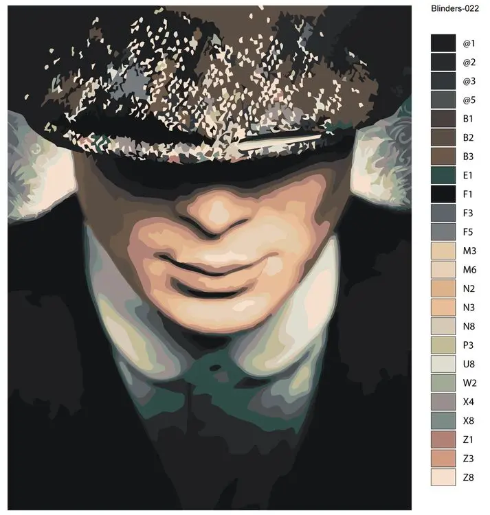 Картина по номерам томас шелби