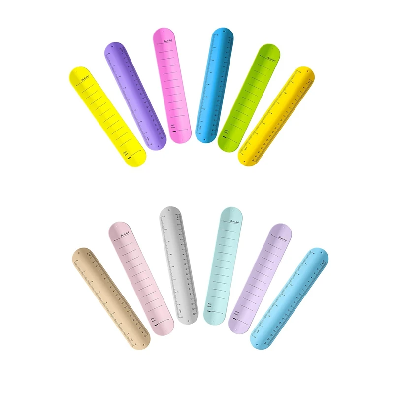 6 шт. силиконовый браслет для медсестры список щелчков с напоминанием 9 4x1 8 дюйма