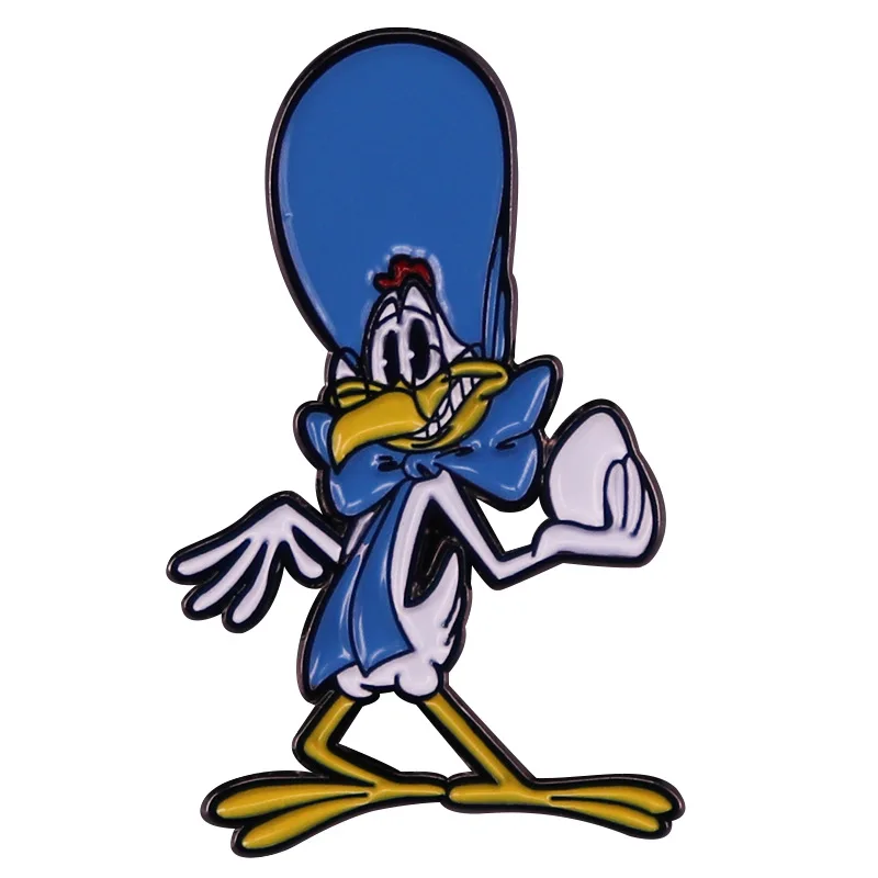 A1735 Мультфильм Курица эмаль булавки анимация броши для одежды рюкзак лацкан значки модные ювелирные изделия аксессуары коллекционные подарки