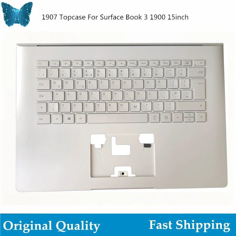 

Чехол GIAUSA C для Microsoft Surface Book 3 1900 1907 15 дюймов, чехол с клавиатурой UK