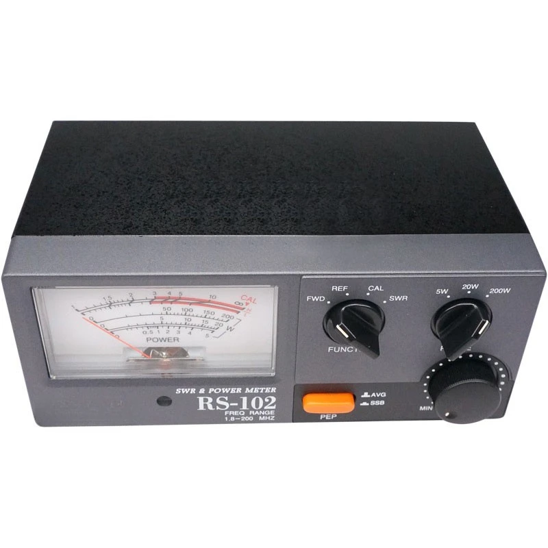 RS-102 1 8-200 МГц HF/V/U Band SWR & измеритель мощности с цифровым дисплеем высокоточный для