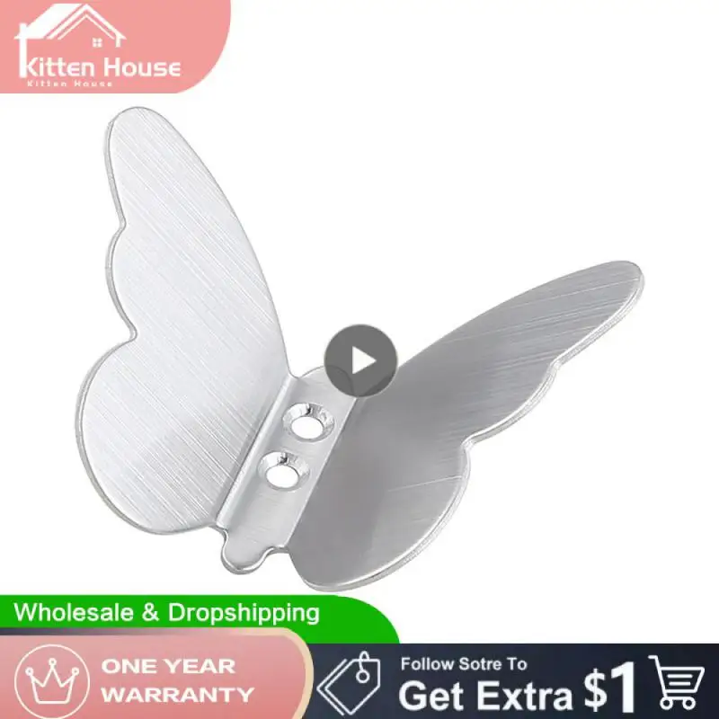 

Convenient Storage Bag Hook Left And Right Hook Design Easy Installation Wall Hanging Hook 7.5 5.2 1cm Hook For Handbag Hook