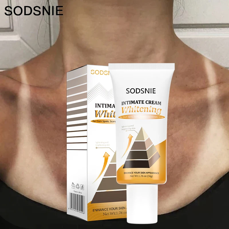 

Intimate Whitening Cream Moisturizing Brighten Skin Colour Bleach Improve Hyperpigmentation Remove Dark Spot Intimate Care 50g
