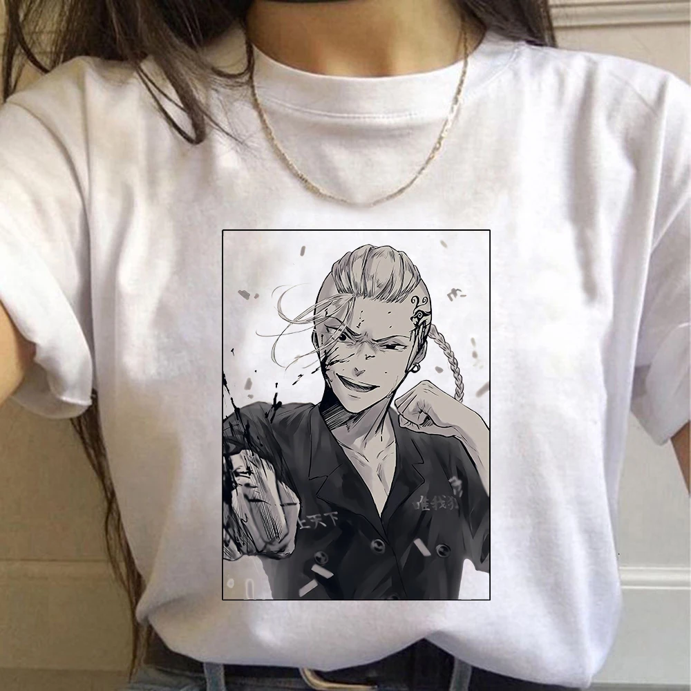 Женская футболка Sano Manjiro с изображением Токийский манго майзер одежда Baji Keisuke