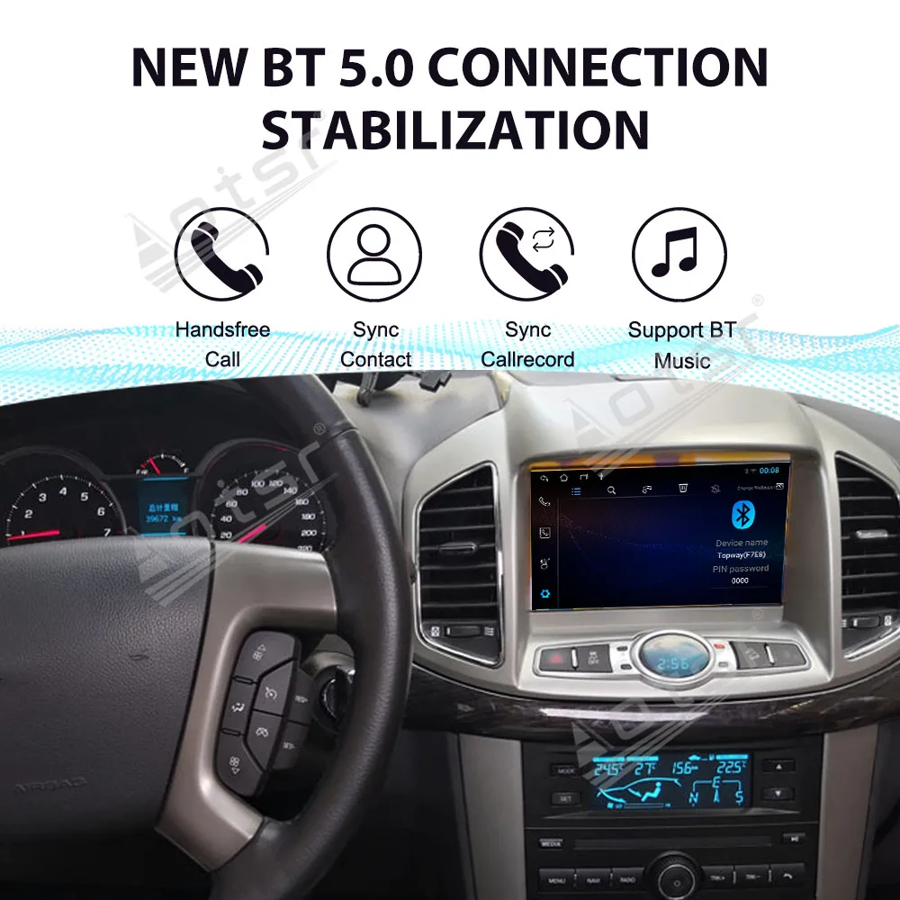 Android 13.0 8 4 &quotавтомобильный радиоприемник для Chevrolet Captiva 2012-2017 Carplay мультимедийный