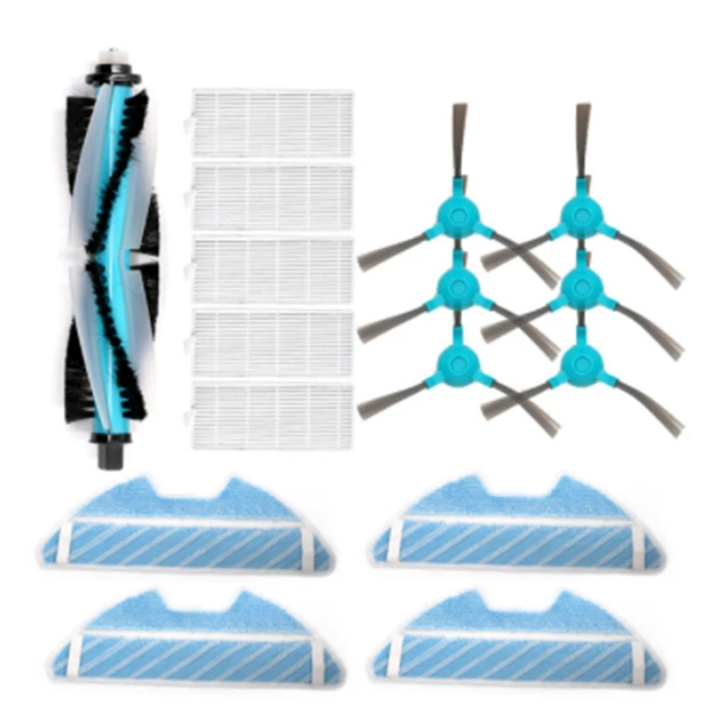 

16 шт., сменные детали для робота-пылесоса Conga 1290 1390 1590