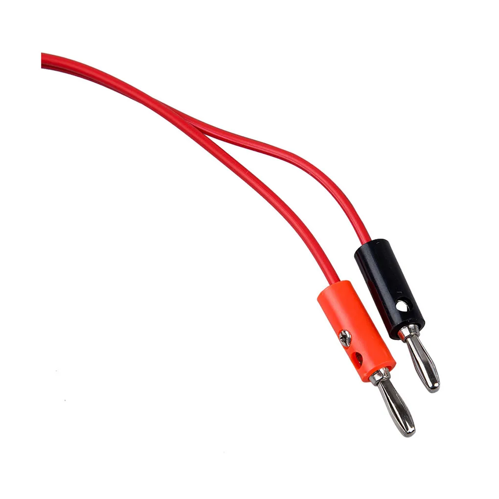 

3Ft Red Alligator Clip to Banana Plug Probe Cable Test Lead 90cm I8G8 Test Equipment